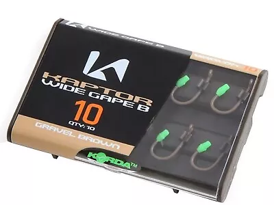 Korda Kaptor Carp Coarse Fishing Hooks | **CLEARANCE PRICE** - £1.59 PER PACK - • £1.99