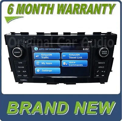 NEW 2014 2015 Nissan ALTIMA OEM Radio Navigation CD Player XM Nissan Connect • $353