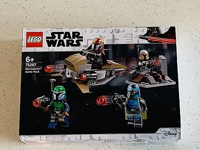 $37.95 • Buy Lego Star Wars Disney 75267 Mandalorian Battle Pack Retired Set Creased Box