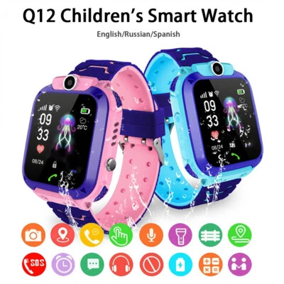 $22.79 • Buy 2022 Kids Tracker Smart-Watch Phone GSM SIM Alarm Camera SOS Call For Boys Girls
