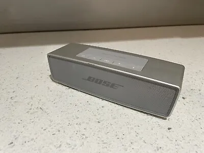 Bose Soundlink Mini Ii Bluetooth Speaker - Silver With Power Supply Charger • $199