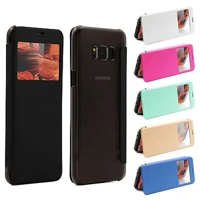 Urcover View Case | Clear Back Protective Cover | View Window Smartphone Cover • $12.14