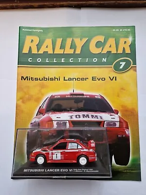 Ixo Deagostini 1/43 Mitsubishi Lancer Evo Vi New Zealand Rally Diecast Car + Mag • $22.73