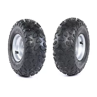 Pair 145/70-6 Tire Rim Wheel 3 Stud For Taotao Buggy ATV Go Cart 4 Wheeler 125cc • $99.99