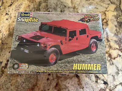 REVELL Snaptite Wheels Of Fire Hummer 1:25 Scale Brand New Sealed • $22