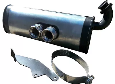 Smart Car Exhaust - TWIN CENTER STRAIGHT-THROUGH SMART DIESEL 0.8 - 1998 - 2004 • $250