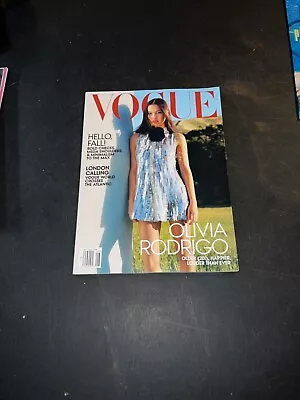 Vogue Magazine August 2023  Olivio Rodrigo Cover • $11.99