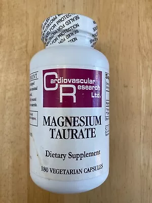 Cardiovascular Research - Magnesium Taurate 180 Capsules • $25.99