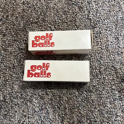 NEW RARE Vintage Kodak Golf Balls #3 & #4 - 2 Sets • $25.61