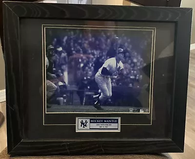Mickey Mantle 500 Home Run May 14th 1967 Picture In Frame • $50