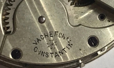 $200 • Buy Early Vacheron Antique Pocket Watch Movement