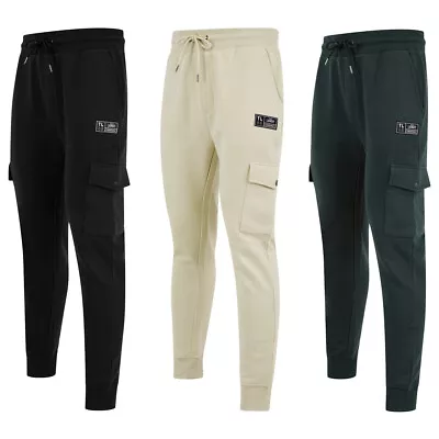 Tokyo Laundry Joggers Jogging Bottoms Cargo Combat Tousers Pants Multi-Pocket • £20.99