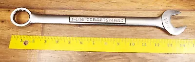 Vintage Craftsman 1-1/16  Combination Wrench -VA-44706 Tool Made In USA Wrench • $15.50