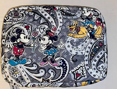 Vera Bradley Disney Mickey Mouse Piccadilly Paisley Cord Organizer Bag Tech Case • $74.99