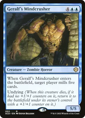 Geralf's Mindcrusher (SCD 53) Near Mint - MTG Single • $1.15