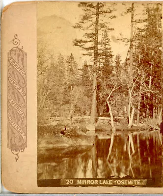 CALIFORNIA Mirror Lake Yosemite--Stereoview U92 • $3.95