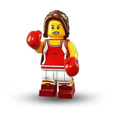 NEW LEGO Minifigures Kickboxer Series 16 71013 Genuine Kick Boxer Girl Figure • $9.99