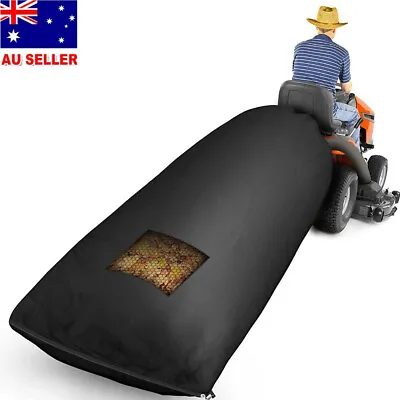 $32.91 • Buy 78.7Inch Lawn Tractor Leaf Bag Mower Catcher Riding Grass Sweeper Rubbish Bag 2x