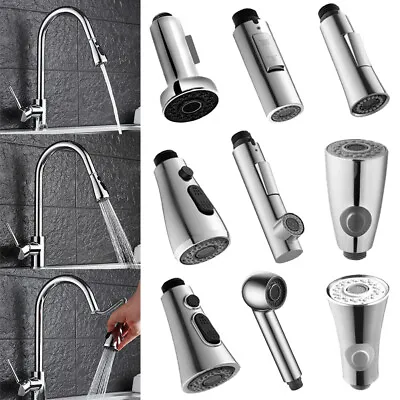 £9.85 • Buy Faucet Pull Out Spray Shower Head Nozzle Kitchen Sink Mixer Tap Replacement UK