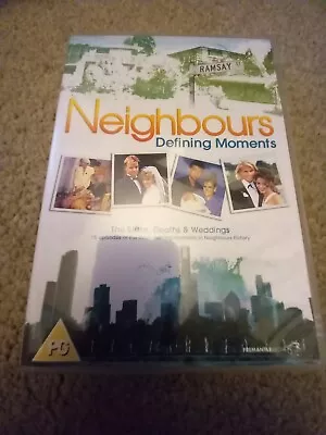 Neighbours Defining Moments Dvd Kylie Harold Bishop Madge Soap Opera Australian • £5