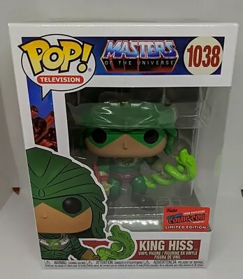 Funko POP! Television Masters Of The Universe King Hiss #1038 NYCC (Box Damage) • $17.99