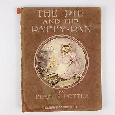 Beatrix Potter ‘s Vintage The Pie And The Patty-Pan Collectible Book Ephemera • $23.26