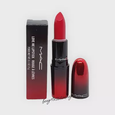 MAC Love Me Lipstick # 428 Give Me Fever 0.1 Oz 3 G Fresh NEW • $12.88