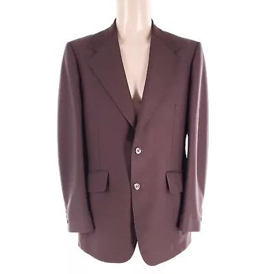 Panhandle Slim Men Sport Coat Western 2 Button Brown Size 41 • $54.90