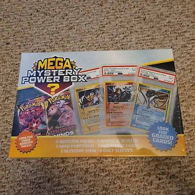 $74.95 • Buy Pokemon Mega Mystery Power Box, Meijer Exclusive, Mj Holding, Factory Sealed