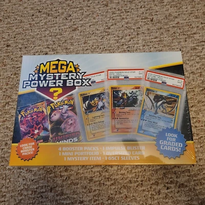 $74.95 • Buy Pokemon Mega Mystery Power Box, Meijer Exclusive, Mj Holding, Factory Sealed