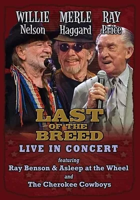 Willie Nelson - Willie Nelson Merle Haggard Ray Price: Last Of The Breed: Live • $23.26