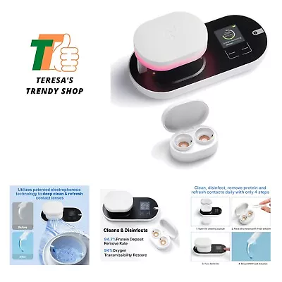 ReO2 Contact Lens Cleaner Electrophoresis Technology FDA 510K Approval Wit... • $124.99