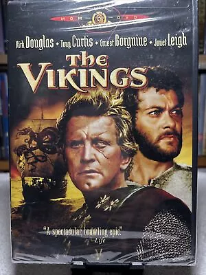 The Vikings(1958 DVD) Kirk Douglas + Tony Curtis*New*Sealed*Free Shipping* • $9.99