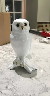 £125 • Buy Royal Osborne White Bone China Owl On Branch - No.TMR-06526 In Perfect Condition