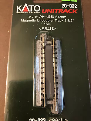 Kato N 20-032 Unitrack Magnetic Uncoupler Track (x3) • $15