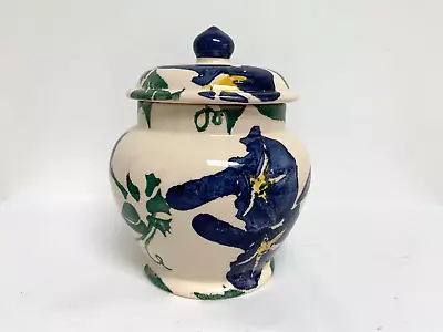 £52 • Buy Early Emma Bridgewater Spongeware Pottery 1986-88 Lidded Storage Jar