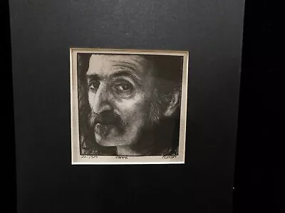 Frank Zappa Lithograph Art Print Signed By Artist 221/500 • $15.99