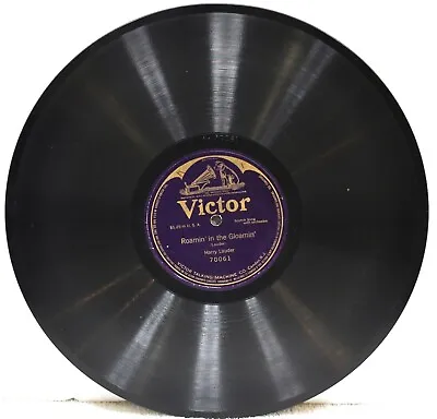 $14.99 • Buy HARRY LAUDER  Roamin' In The Gloamin'    78RPM Single Sided 12   Victor 70061 