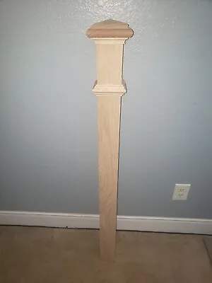 Red Oak Box Newel Post 3092 / ROA4074-45 • $100