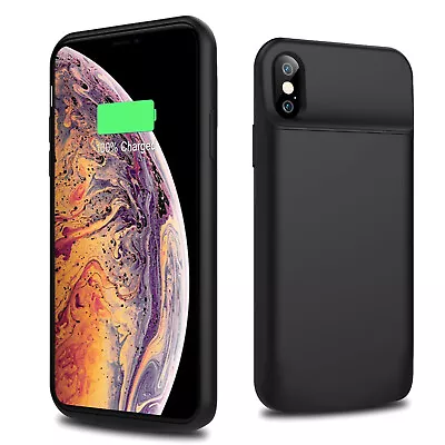 $62.69 • Buy For IPhone 6 7 8 Plus Xs External Power Bank Backup Battery Charger Case Cover