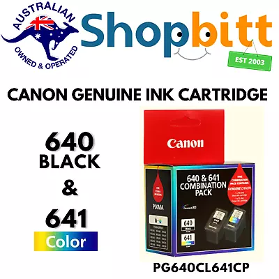 Genuine Canon PG640 / CL641 / PG640XL / CL641XL / PG640XXL / Multi • $37.28