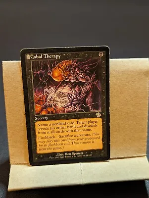 Cabal Therapy Judgment PLD Black Uncommon MAGIC THE GATHERING CARD • $5