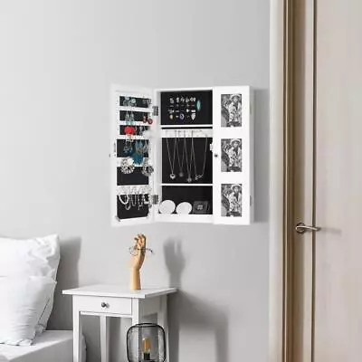 23  Jewelry Armoire Bathroom Organizer Wall Mount Makeup Storage & Photo Display • $49.86