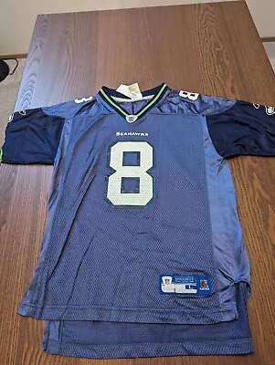 Reebok Seattle Seahawks Jersey Matt Hasselbeck #8 Youth L Blue • $12.99