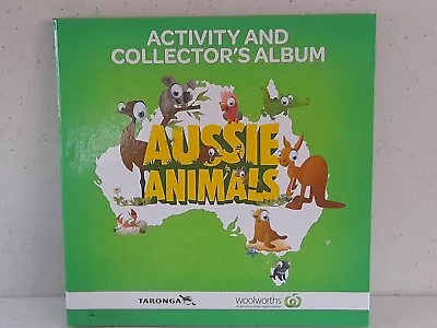 Woolworths Aussie Animals Activity And Collectors Album - Full Set • $28