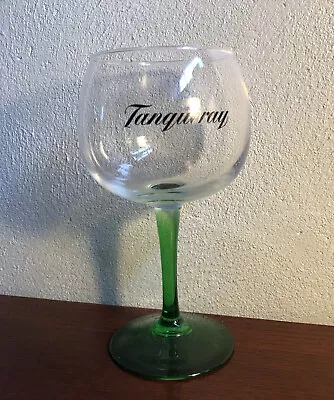 Tanqueray Gin Balloon Glass With Green Stem - New • £4.99