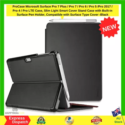 CASE For Microsoft Surface Pro 7/6/5/4/ Pro 2017 Compatible Type Cover Keyboard • $26.95