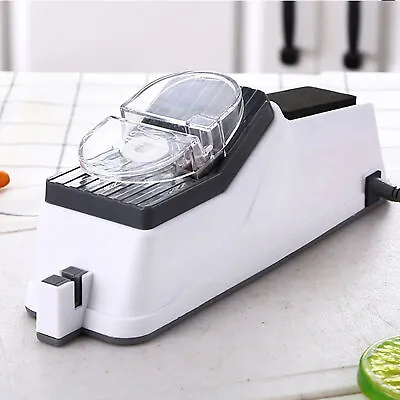 Electric Knife Sharpener Professional Kitchen All Kinds Scissor Sharpening Tool • $14.98