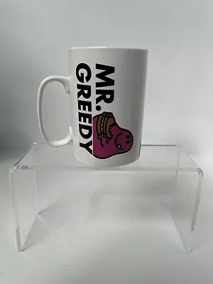 Mr Men Mr Greedy Large Tea/Coffee Mug With Cookie Slot (2017) Approx 5  VGC • £9.99