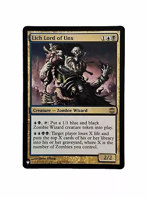 MTG Lich Lord Of Unx The List - Alara Reborn 24/145 Regular Rare NM • $5.63